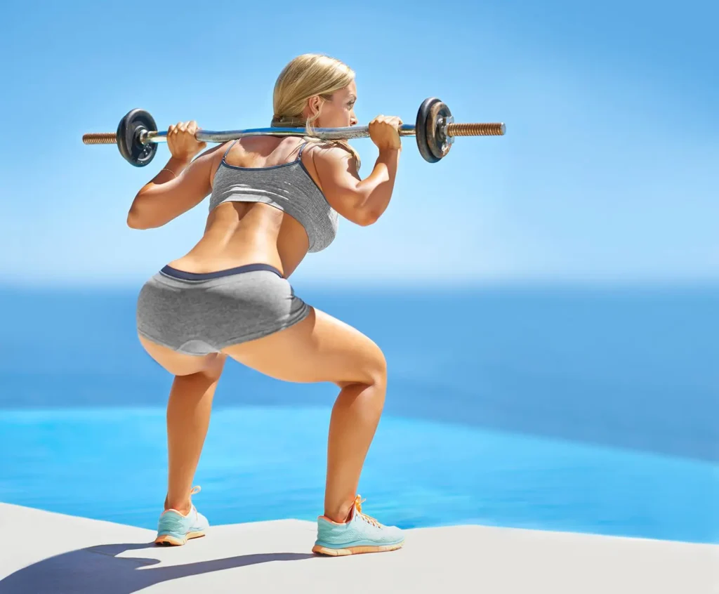 Sculpt Your Arms: Essential Diet and Nutrition Tips for Rapid Toning 1 A person lifting dumbbells, focusing on arm muscles Hassocks