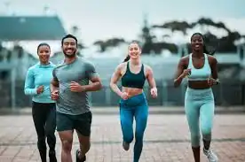 Achieving the Perfect Tone: How Often Should You Exercise for Results? 3 image of man and 3 women doing cardio exercise Hassocks to help tone and remove fat from the body.